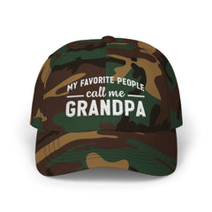 My Favorite People Call Me Grandpa Cap – Funny Grandpa Gift Cap