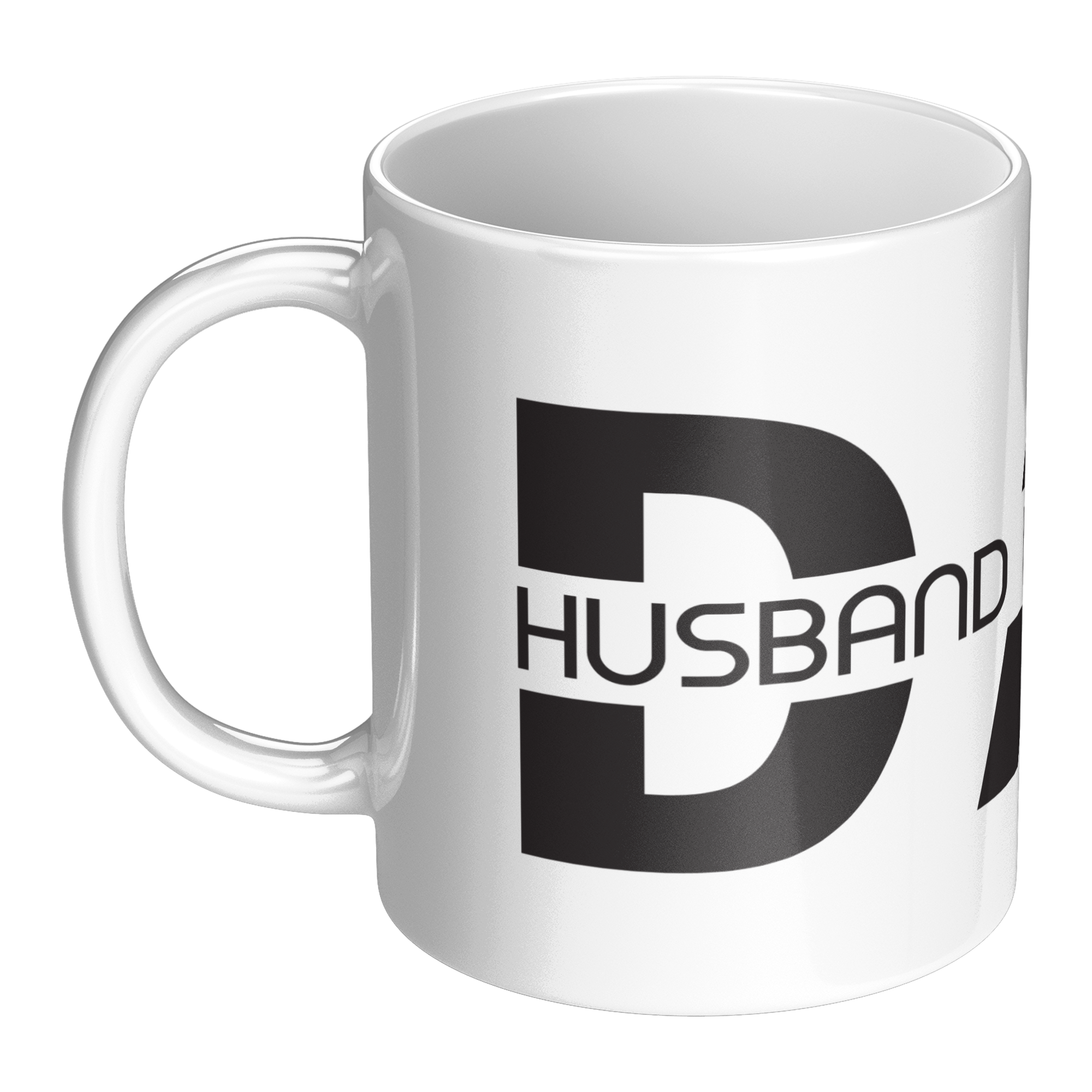Dad Husband Hero Legend Mug - 11oz White Ceramic Coffee Cup Father's Day or Birthday Gift for Dad or Husband