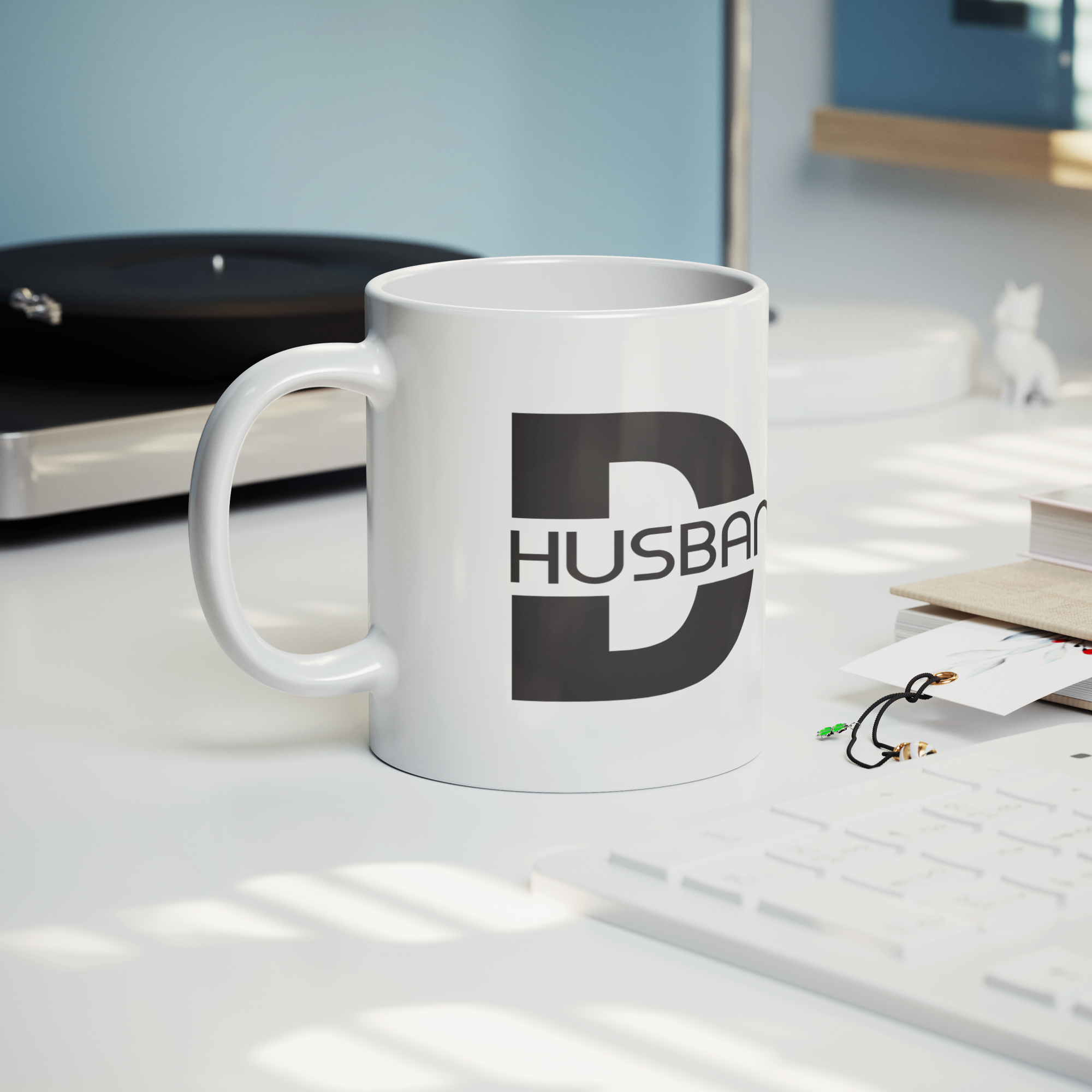 Dad_Husband_Hero_Legend_Mug_-_11oz_Coffe_Lifestyle_Record_Player_Mockup.png