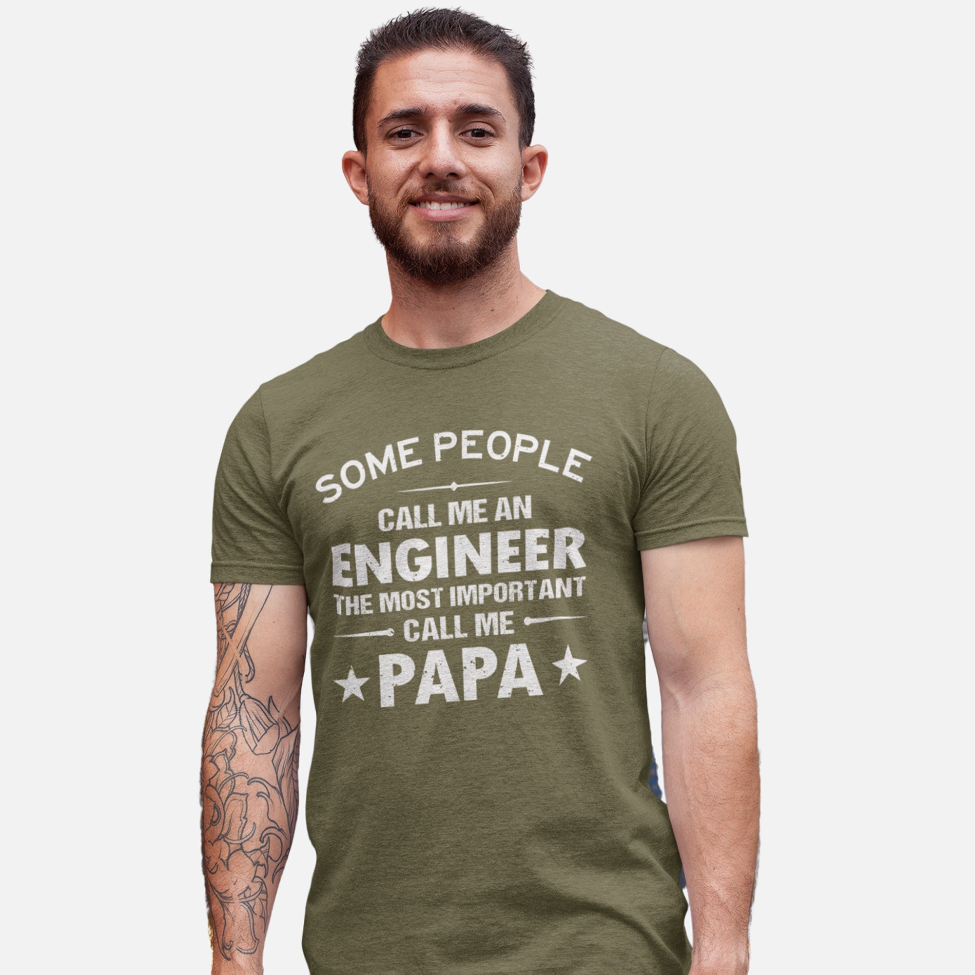 Some People Call Me Engineer The Most Important Call Me Papa T-shirt