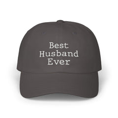 cap with “Best Husband Ever” embroidered in white text – ideal romantic gift for husbands