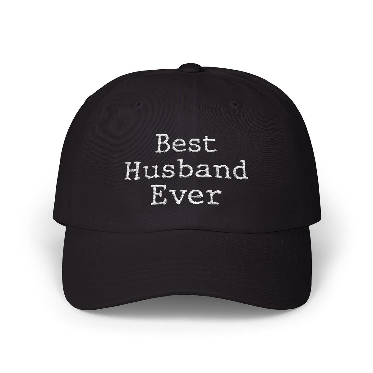 cap with “Best Husband Ever” embroidered in white text – ideal romantic gift for husbands